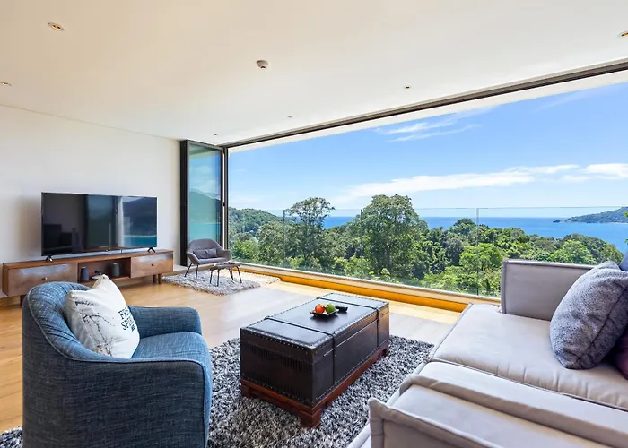 Ocean View 3Br Apartment With Rooftop Terrace & Jacuzzi, Sapphire Bay 8-19 Residence, Patong