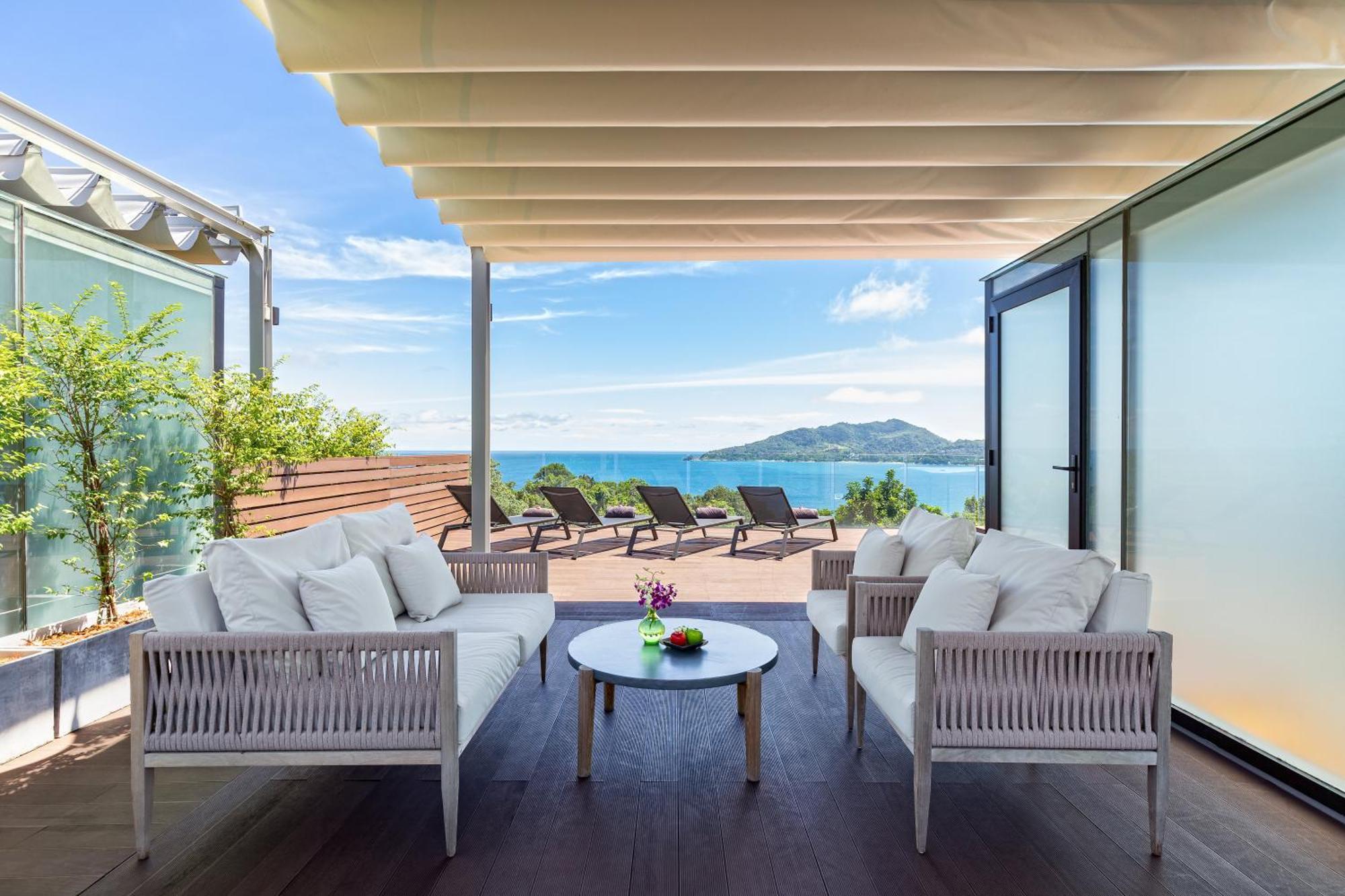Apartment Ocean View 3Br Apartment With Rooftop Terrace & Jacuzzi, Sapphire Bay 8-19 Residence, Patong *